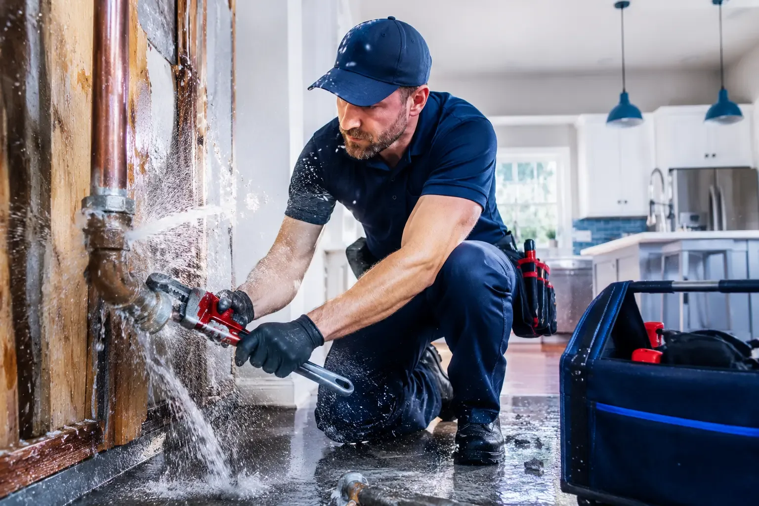 Local emergency pipe repair professionals in Searsboro, IA